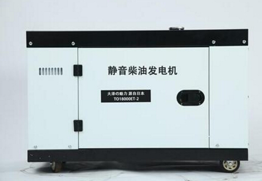天安乡科克12kw小型柴油发电机组